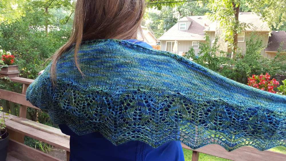 Rocky Mountain Aspens Shawl