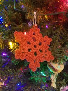 Snowflake ornament