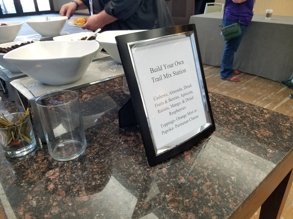 trail mix station