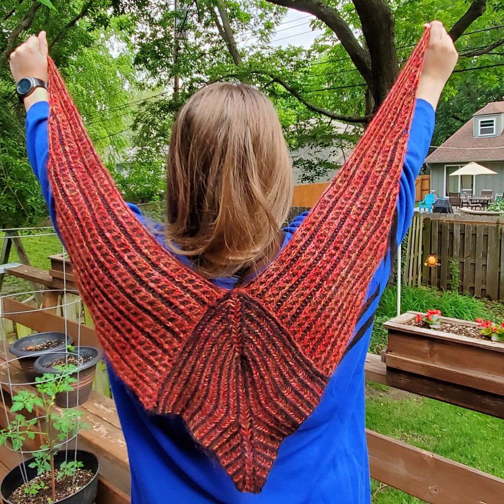 I knit and I know things MKAL wingspan