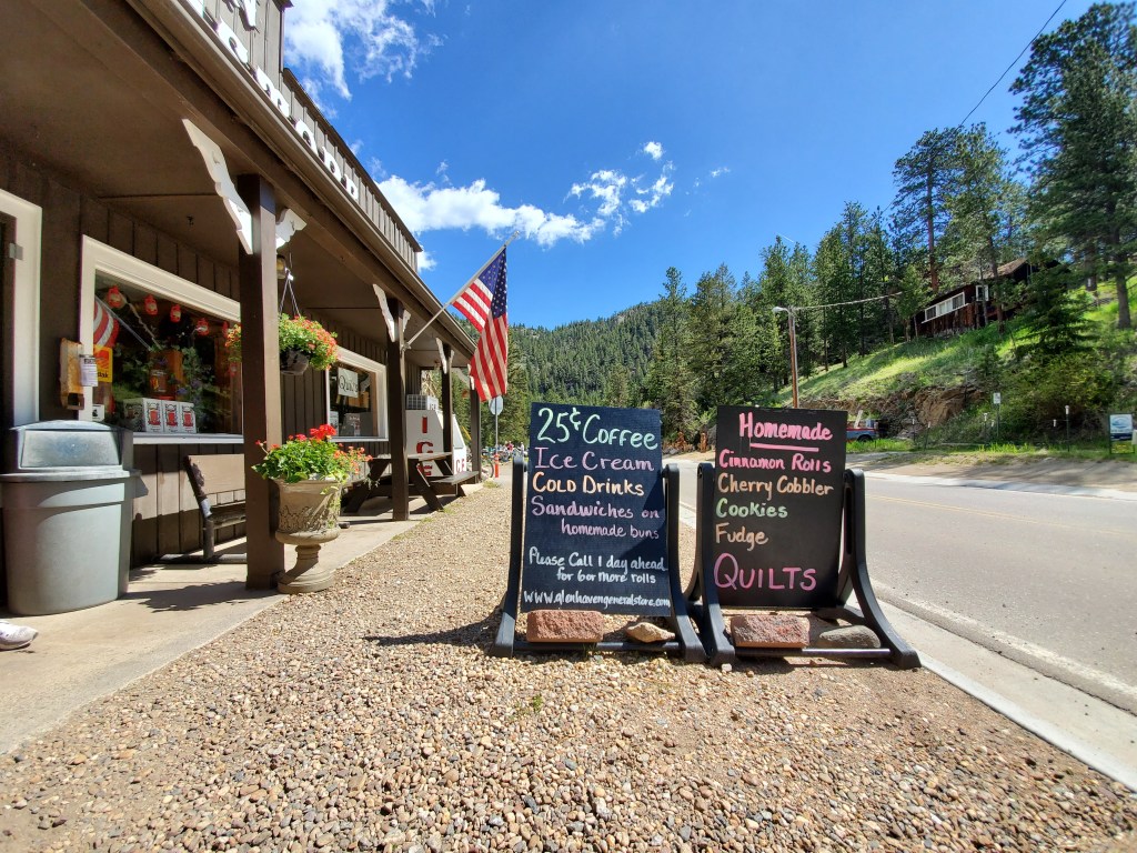Glenhaven General Store signs