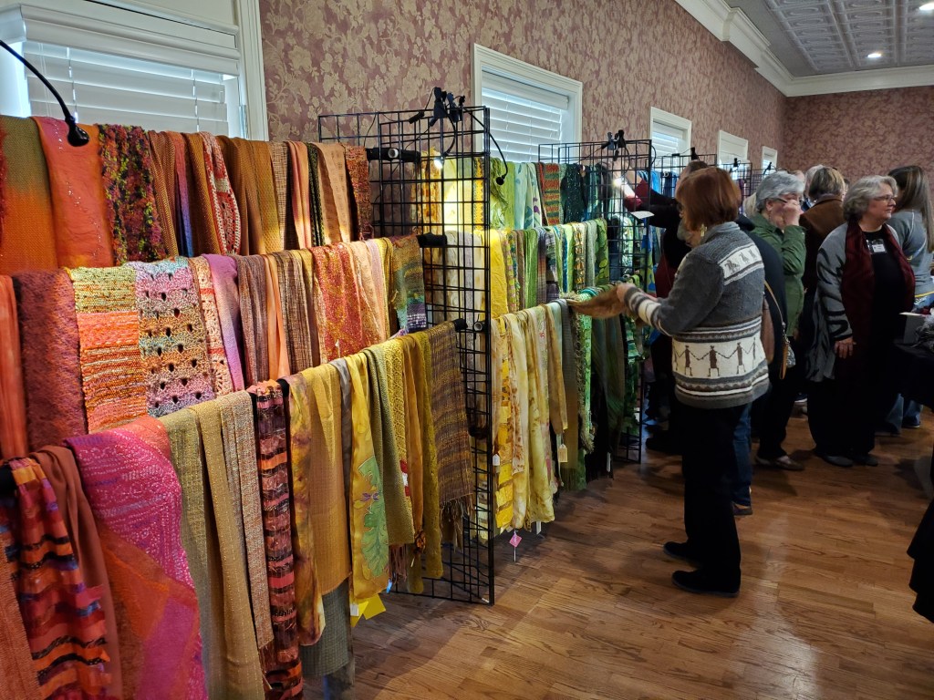 Scarves display