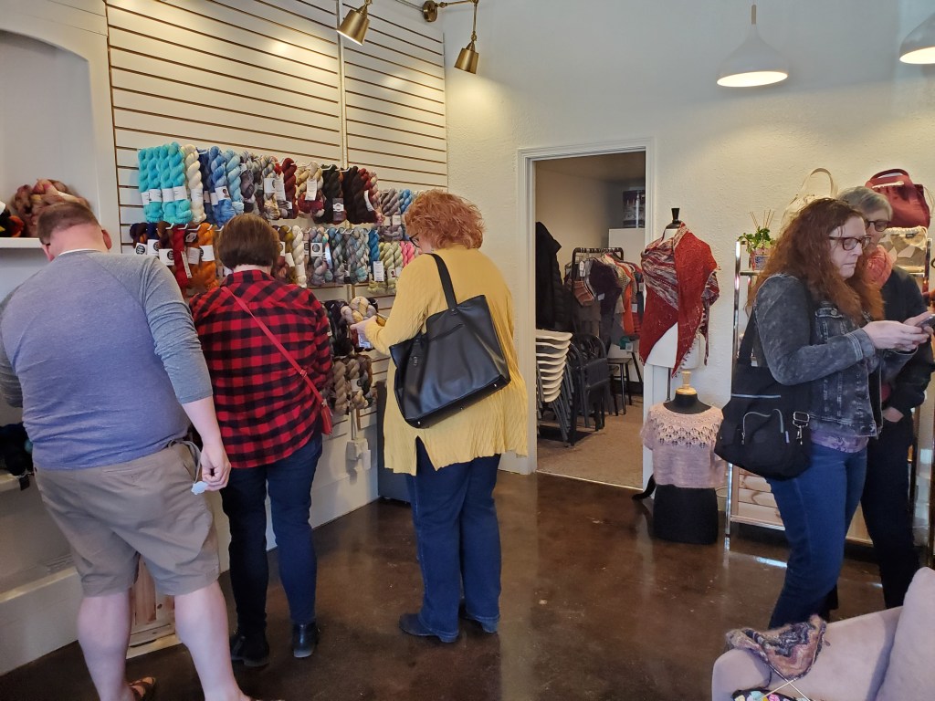 Yarn Social Stitch Three Together Attendees