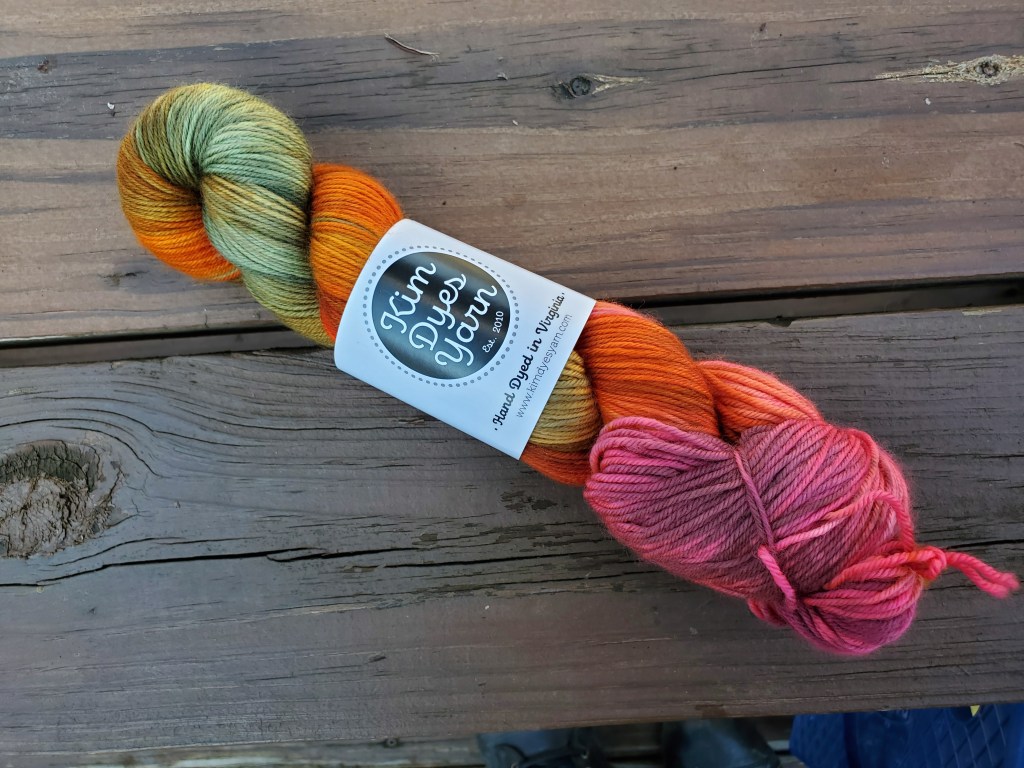 Kim Dyes Yarn Briar Rose