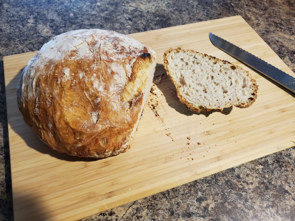 Homemade bread
