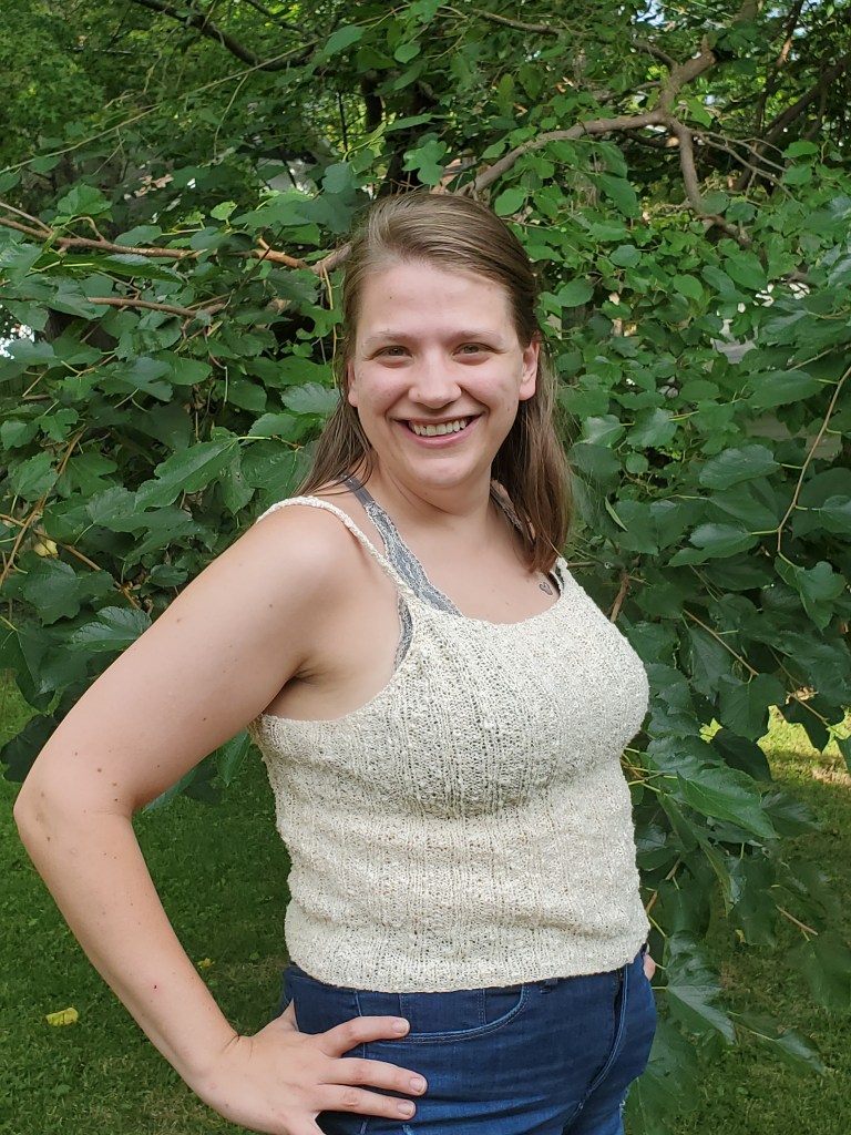 Emma in her My Little Secret Crop Top