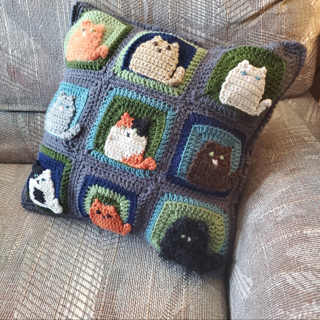 Many Cats Cushion