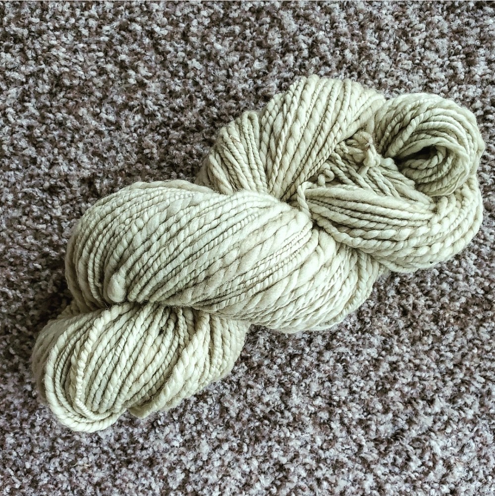 Ivy-dyed yarn