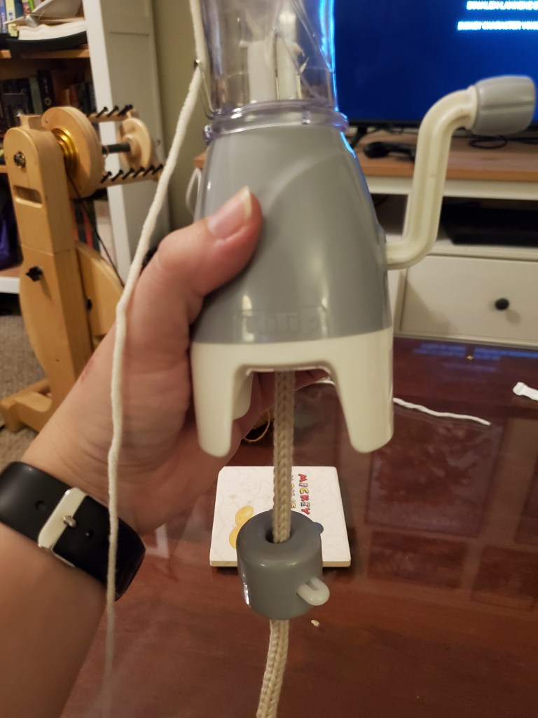 Tulip i-cord machine in action