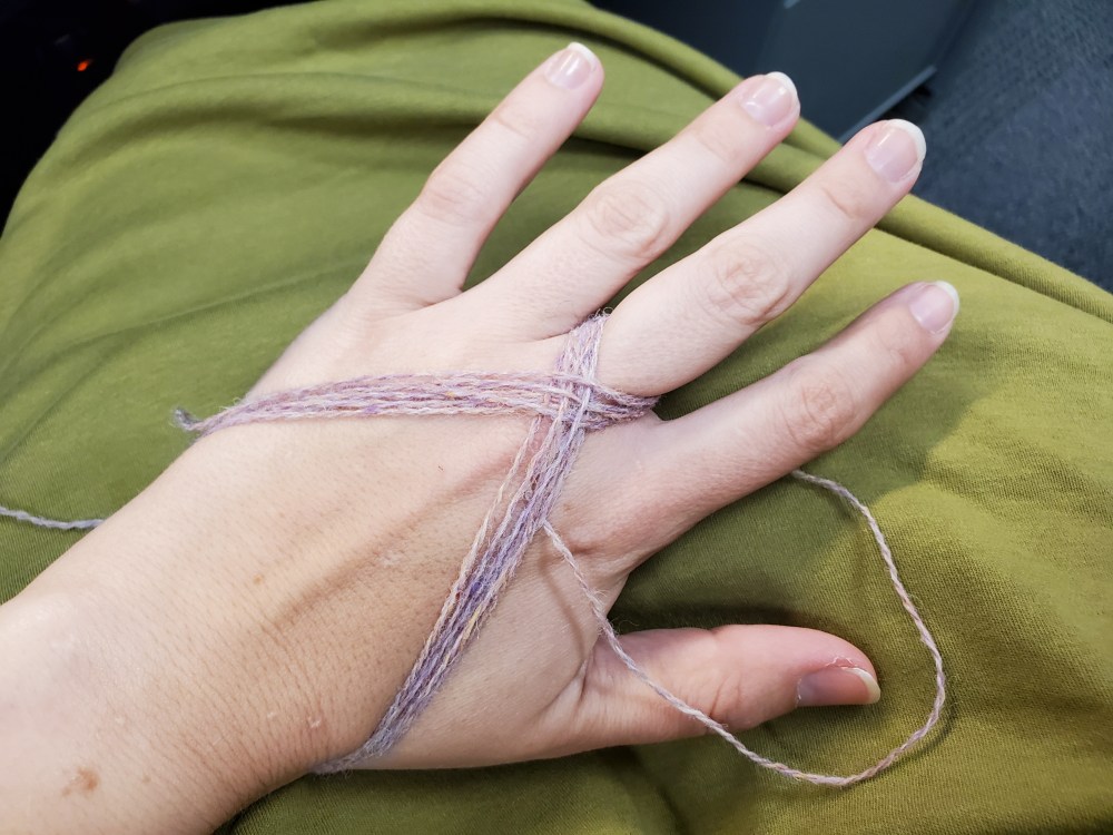 A wrapped single for a plying bracelet