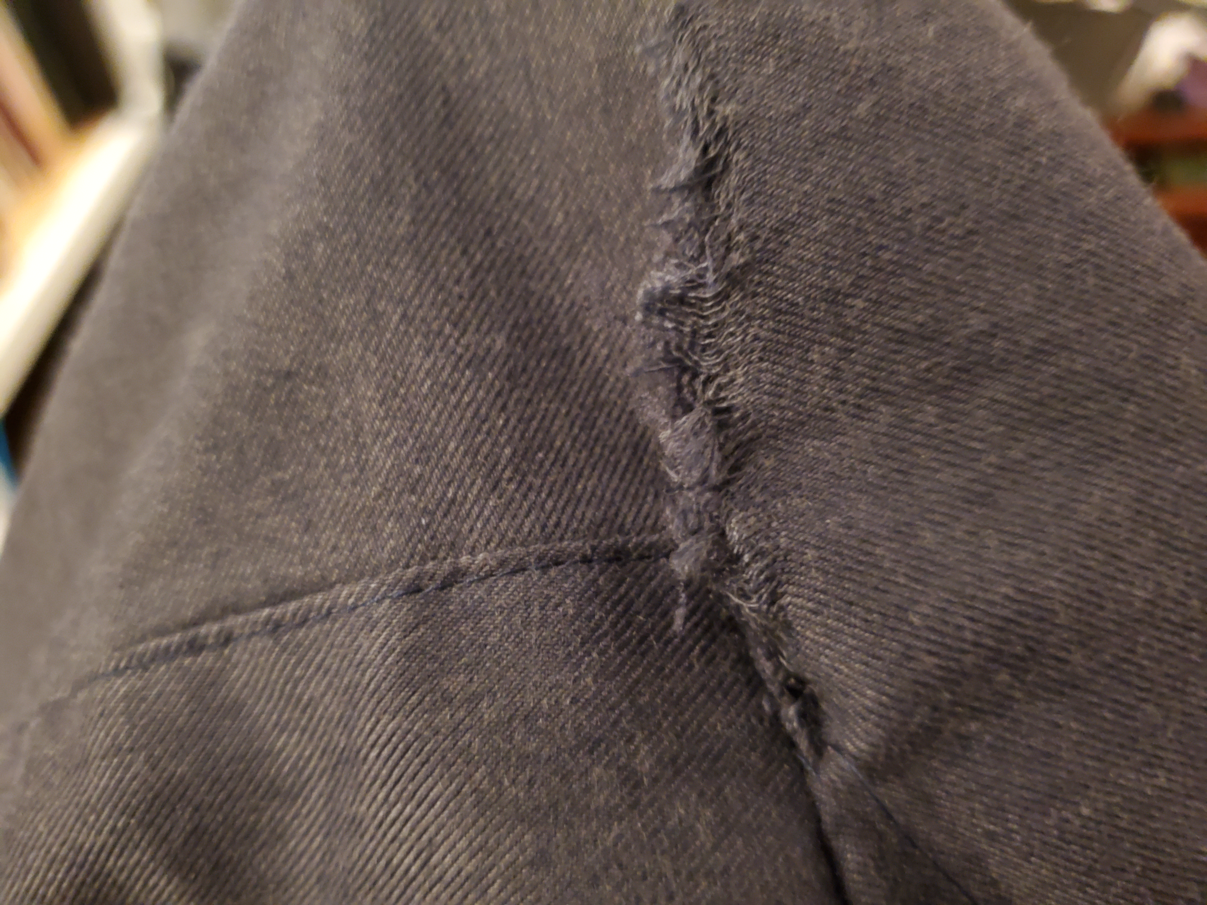 Unmended dress shirt