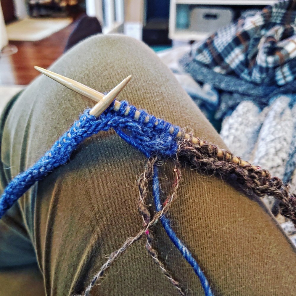 In progress Two Fold Cowl