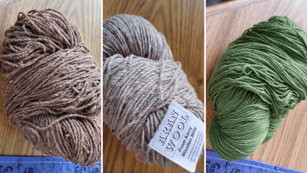 Yarns purchased at Kerry Woollen Mills