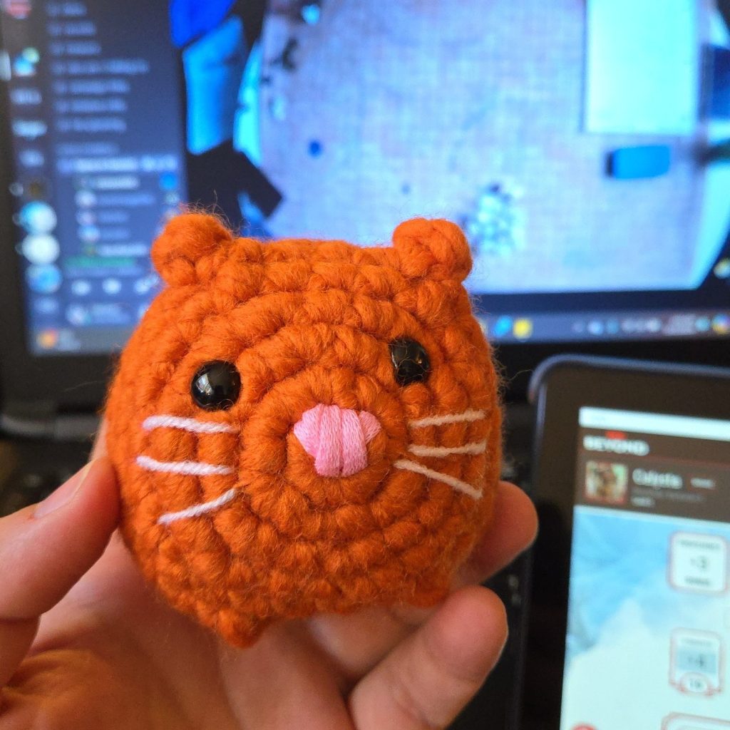 Little crochet cat from Instagram Crochet Pattern